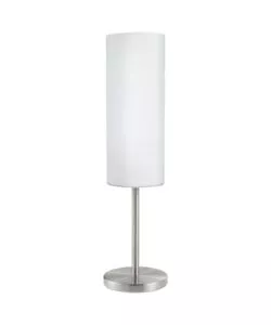 LAMPADA DA TAVOLO "TROY3" IN VETRO SATINATO, E27